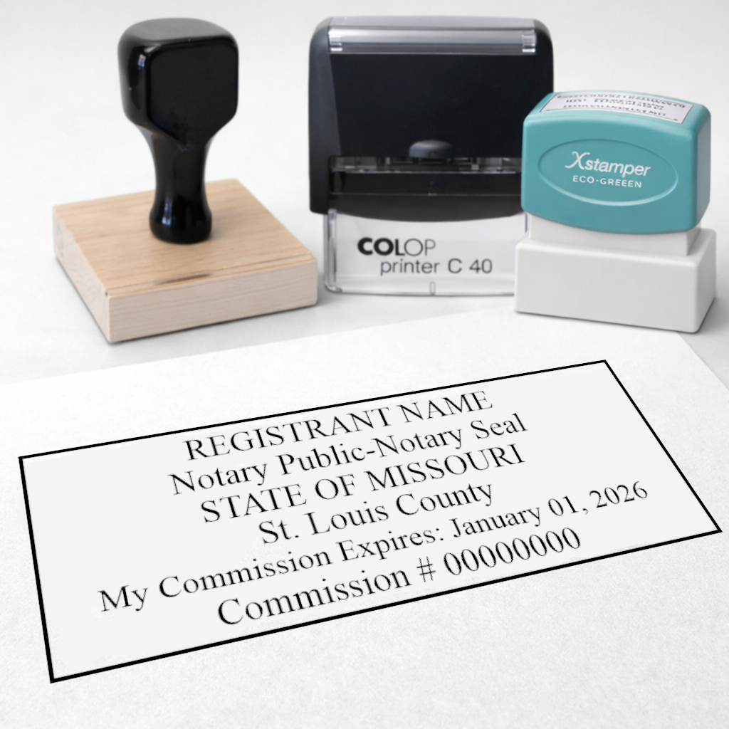 Missouri Notary Stamps