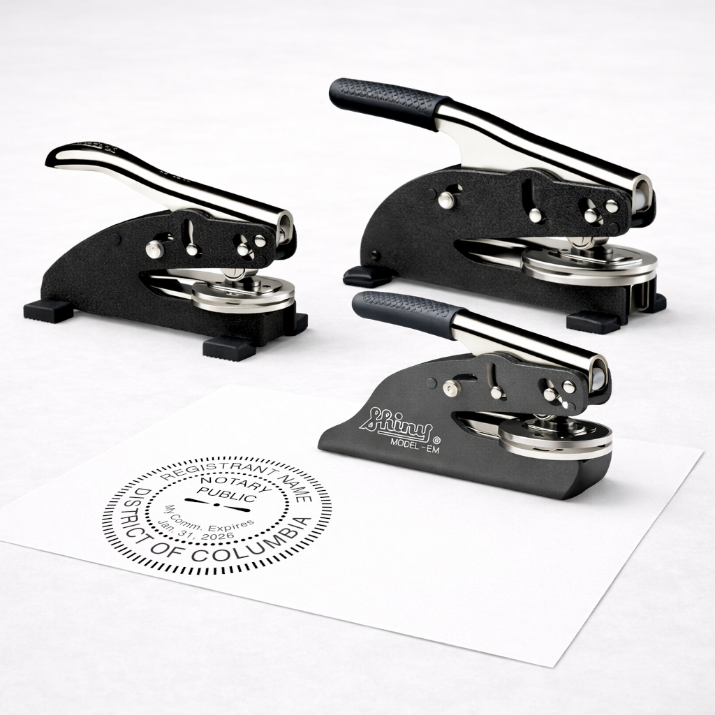 District of Columbia Notary Stamps