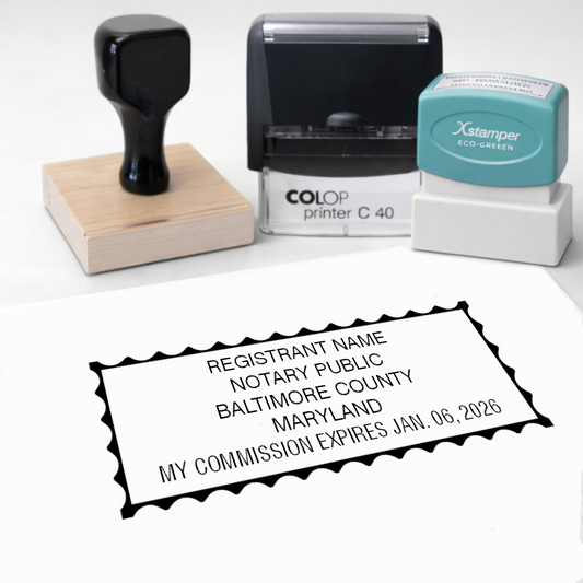 Maryland Notary Stamps