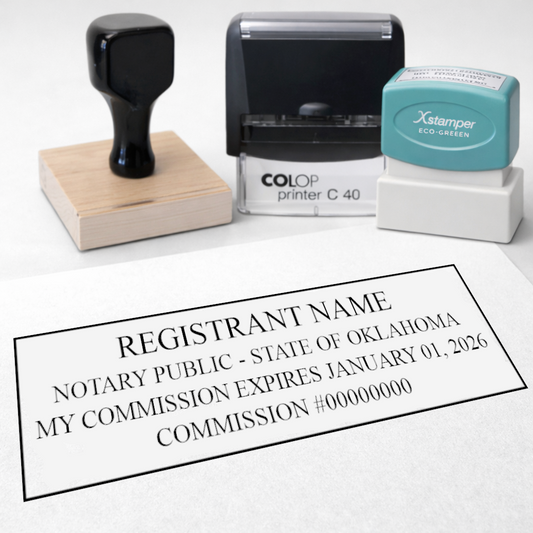 Oklahoma Notary Stamps
