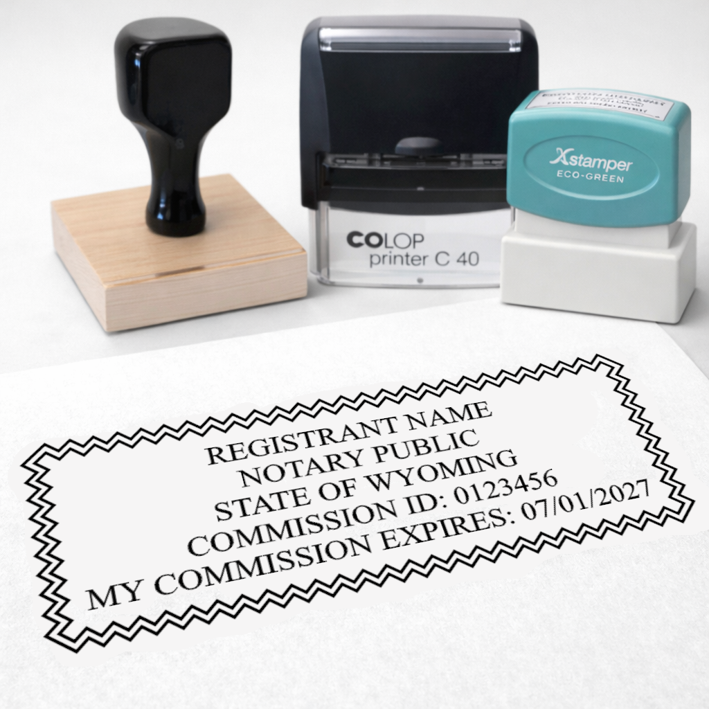 Wyoming Notary Stamps
