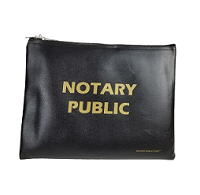 Notary Supply Carrying Bag for Stamps and Supplies
